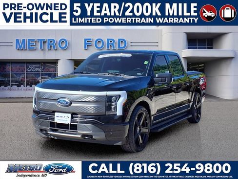 Used 2023 Ford F150 Lightning XLT w/ Equipment Group 312A High AWD/4WD image 7