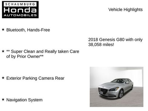 Used 2018 Genesis G80 3.8 image 7