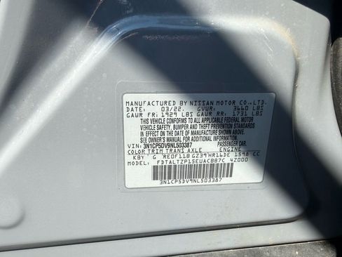 Used 2022 Nissan Kicks SR w/ Premium Package FWD image 51