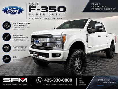 Used 2017 Ford F350 Platinum w/ Platinum Ultimate Package