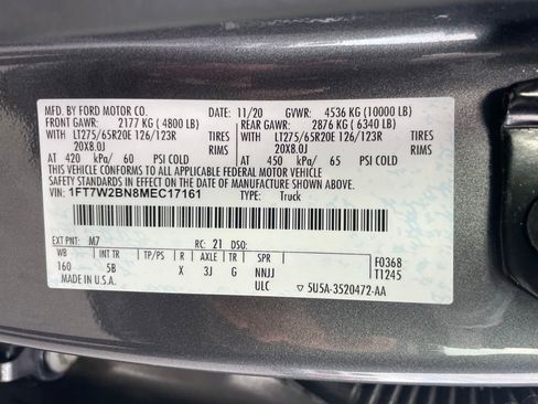 Used 2021 Ford F250 Lariat w/ Lariat Value Package image 43