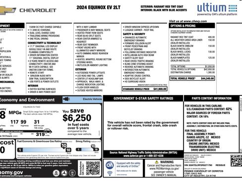 Used 2024 Chevrolet Equinox EV LT FWD image 3