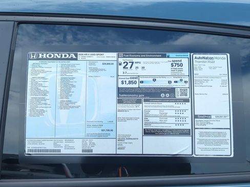 New 2026 Honda HR-V Sport image 21