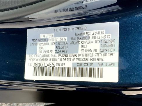 Used 2020 MAZDA CX-9 Touring w/ Touring Premium Package image 32