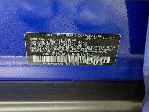 Used 2023 Subaru WRX Limited image 27