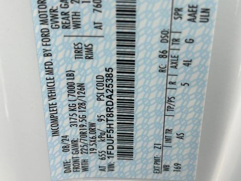 New 2024 Ford F550 4x4 Regular Cab Super Duty image 15