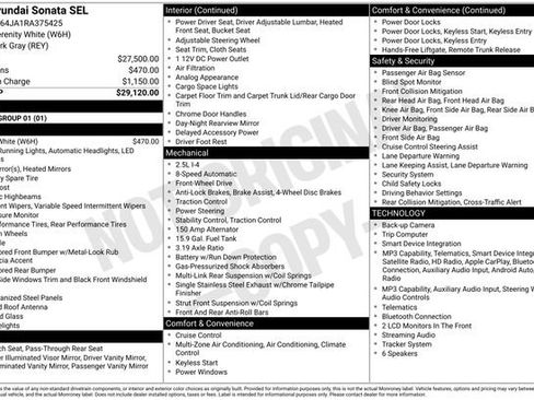 Used 2024 Hyundai Sonata SEL FWD image 8