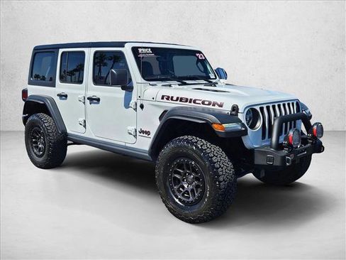 Used 2023 Jeep Wrangler Unlimited Rubicon w/ Xtreme 35 Tire Package AWD/4WD image 3