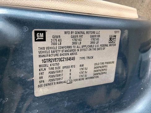 Used 2012 GMC Sierra 1500 SLE w/ Power Tech Package image 8