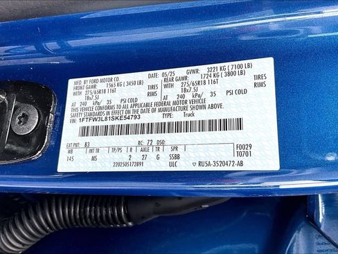 Used 2025 Ford F150 XLT w/ Equipment Group 301A Standard AWD/4WD image 22