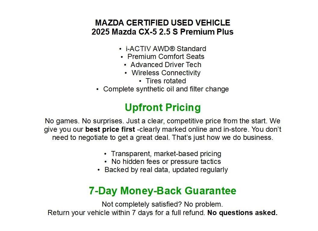 Used 2025 MAZDA CX-5 AWD 2.5 S image 2