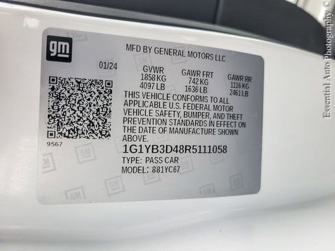 Used 2024 Chevrolet Corvette Stingray Preferred Conv w/ Stealth Interior Trim Package image 22