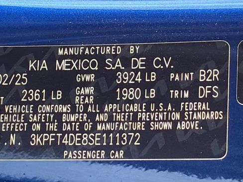 Certified 2025 Kia K4 FWD image 28