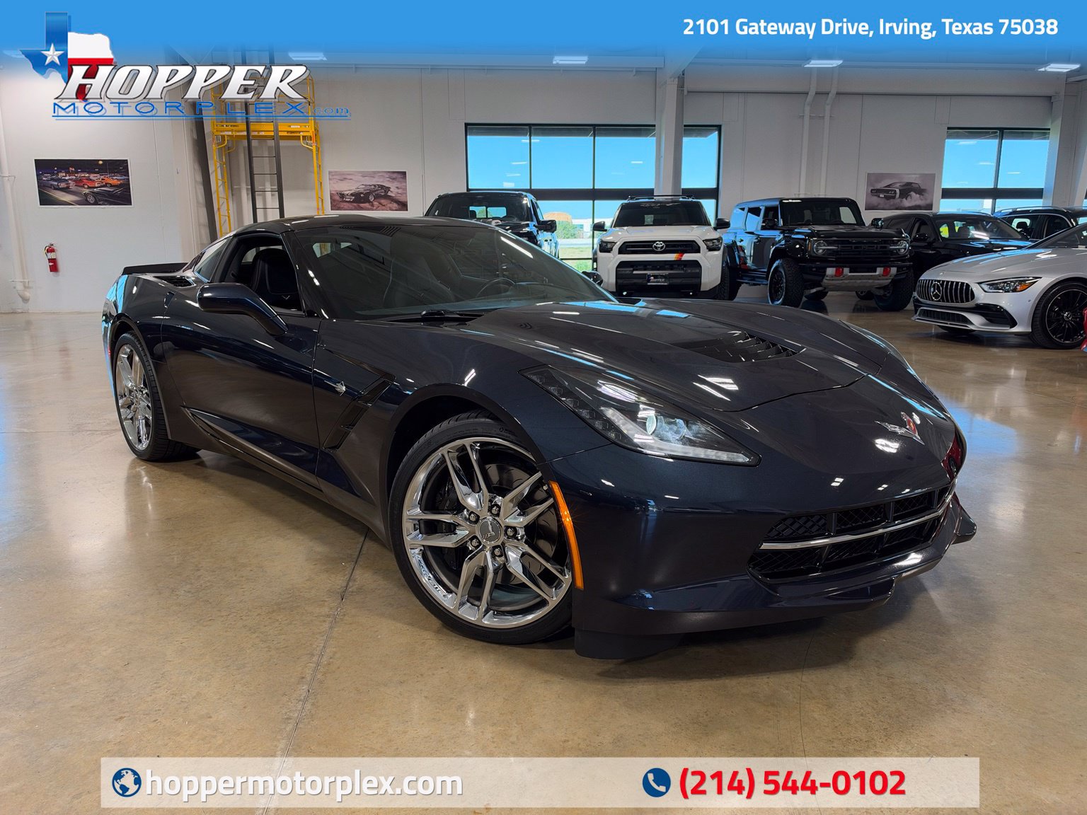 Used 2014 Chevrolet Corvette Stingray Coupe w/ 3LT Preferred Equipment Group RWD image 1