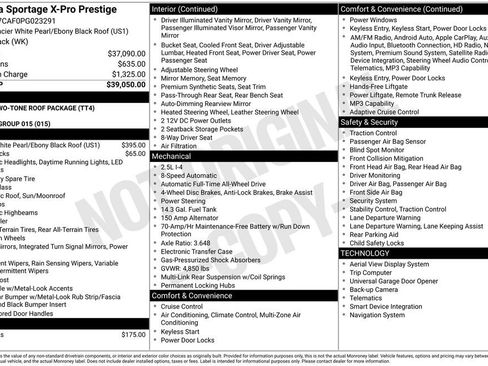 Used 2023 Kia Sportage X-Pro Prestige AWD/4WD image 7