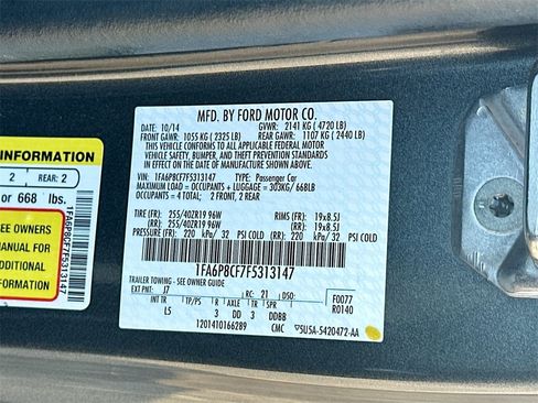 Used 2015 Ford Mustang GT Premium w/ Equipment Group 401A image 27