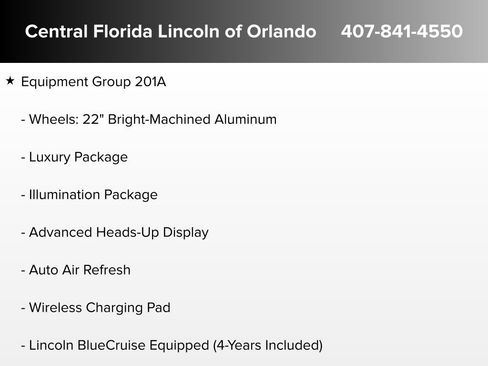 New 2025 Lincoln Aviator Reserve w/ Equipment Group 201A image 5