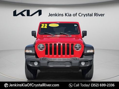 Used 2022 Jeep Wrangler Unlimited Sport AWD/4WD image 17