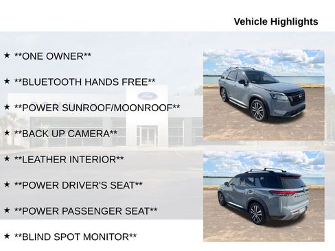 Used 2024 Nissan Pathfinder Platinum w/ Black Appearance Package image 6