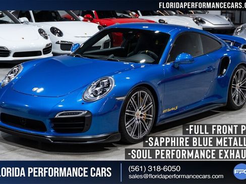 Used 2014 Porsche 911 Turbo S w/ Light Design Package AWD/4WD image 1