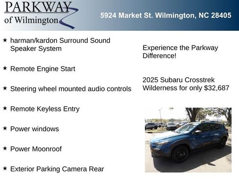 Used 2025 Subaru Crosstrek 2.5i Wilderness w/ Wilderness Package AWD/4WD image 6