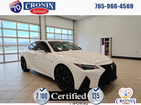 Used 2023 Lexus IS 350 F Sport w/ Memory Package AWD/4WD image 1
