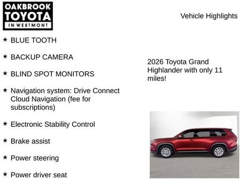 Used 2026 Toyota Grand Highlander XLE image 7