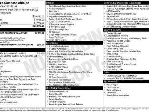 New 2026 Jeep Compass Latitude AWD/4WD image 2