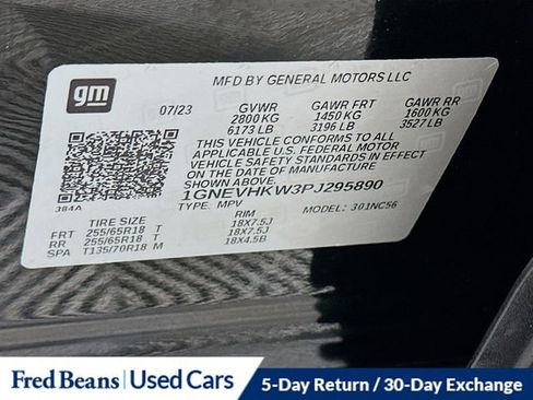 Used 2023 Chevrolet Traverse LT AWD/4WD image 39