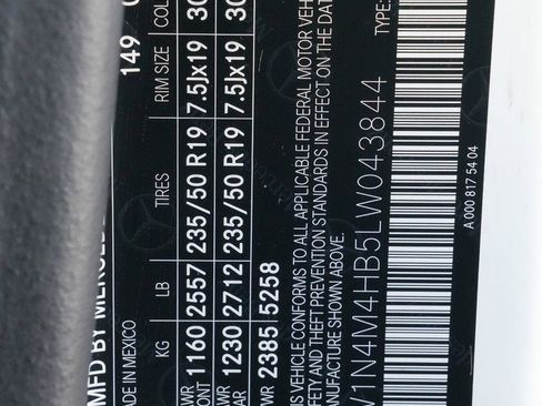 Used 2020 Mercedes-Benz GLB 250 GLB 250 image 58