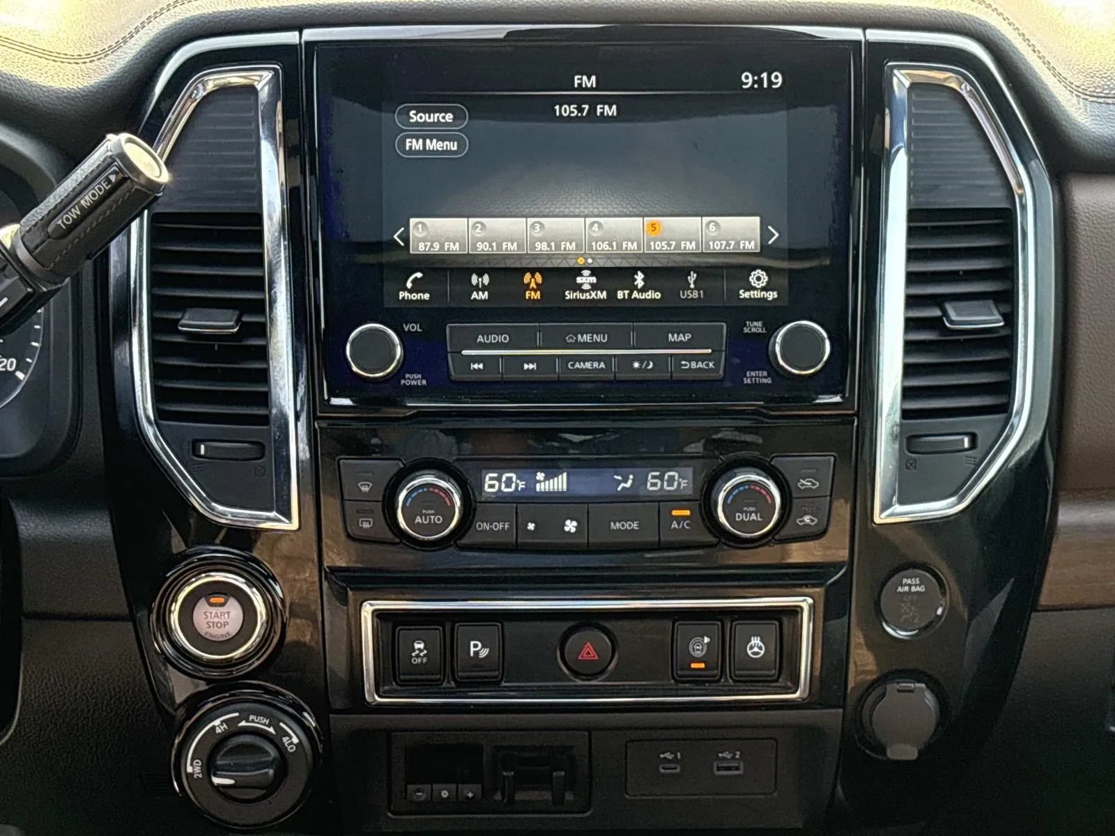 Used 2023 Nissan Titan Platinum Reserve w/ Moonroof Package AWD/4WD image 13