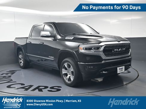 Used 2022 RAM 1500 Limited w/ Body Color Bumper Group AWD/4WD image 1
