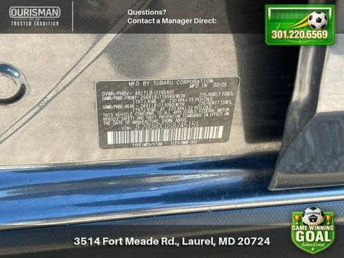 Used 2025 Subaru Crosstrek 2.0i Premium AWD/4WD image 29