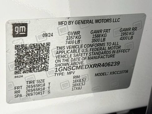 Used 2024 Chevrolet Tahoe LS w/ Driver Alert Package RWD image 34