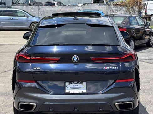 Used 2020 BMW X6 M50i w/ Premium Package AWD/4WD image 7