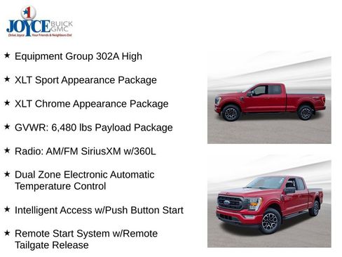 Used 2022 Ford F150 XLT w/ Equipment Group 302A High AWD/4WD image 9