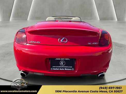 Used 2003 Lexus SC 430 Convertible RWD image 4