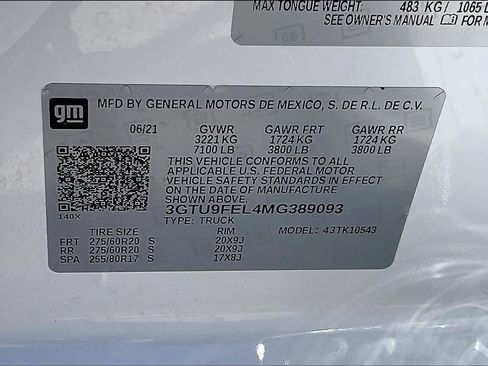 Used 2021 GMC Sierra 1500 Denali AWD/4WD image 35