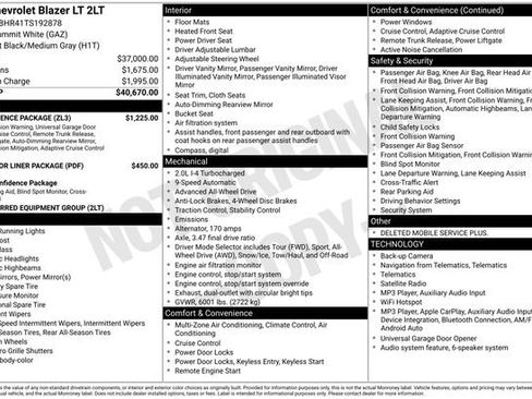 New 2026 Chevrolet Blazer LT w/ Convenience Package AWD/4WD image 5