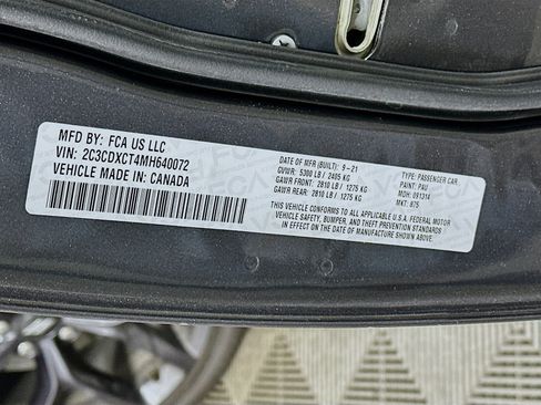 Used 2021 Dodge Charger R/T w/ Blacktop Package image 12