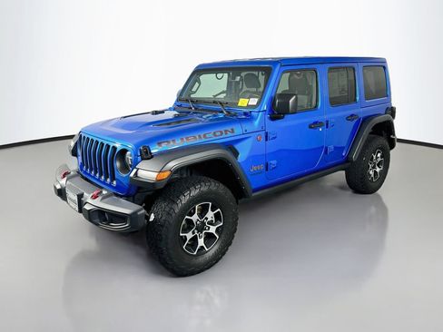 Used 2022 Jeep Wrangler Unlimited Rubicon w/ LED Lighting Group AWD/4WD image 3