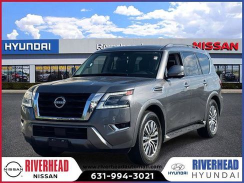 Certified 2023 Nissan Armada SL w/ Captain's Chairs Package image 1