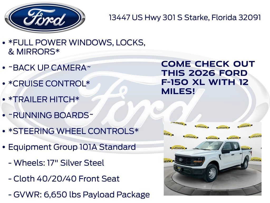 New 2026 Ford F150 XL AWD/4WD image 10