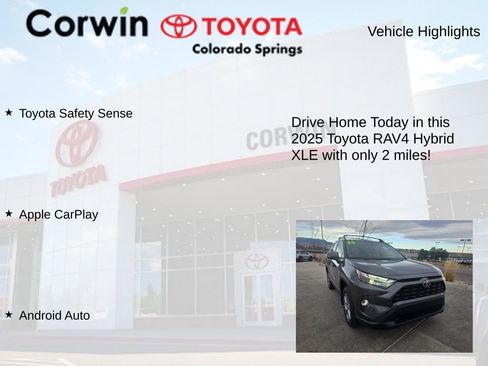 Used 2025 Toyota RAV4 XLE image 7