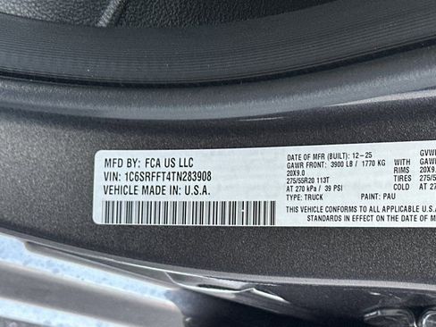 New 2026 RAM 1500 4x4 Crew Cab image 31