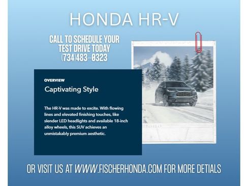 New 2026 Honda HR-V EX-L image 2