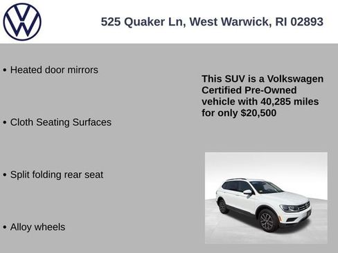 Used 2021 Volkswagen Tiguan S AWD/4WD image 13