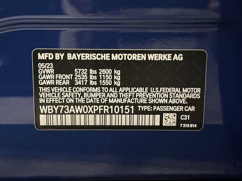 Used 2023 BMW i4 eDrive40 w/ M Sport Package RWD image 34