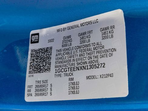 Used 2022 Chevrolet Colorado ZR2 image 16