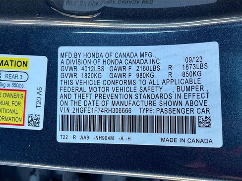 Used 2024 Honda Civic EX image 32